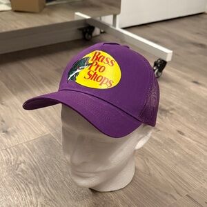 Bass Pro Shops hat Cap in Vibrant Purple